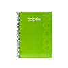 Libreta Espiral Tapa Dura, Tam. 5.75" x 8", 1 Materia, 96 hojas (192 pág.), Hojas Rayadas, Colores Básicos Surtidos
